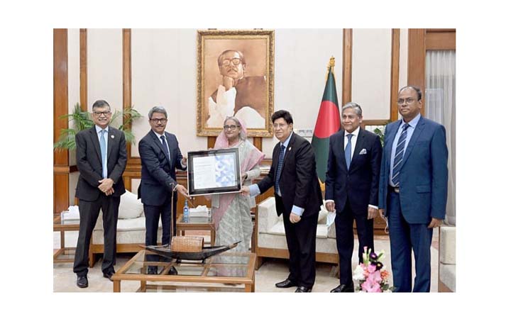 ডায়াবেটিস বিষয়ক আইডিএফ গ্লোবাল অ্যাম্বাসেডর পদক গ্রহণ প্রধানমন্ত্রীর
