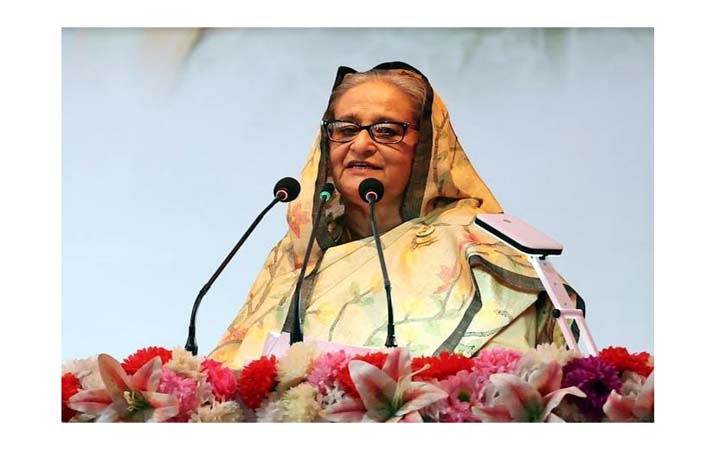 অনির্বাচিত অন্তর্বর্তীকালীন সরকারের পক্ষাবলম্বনকারীদের নিন্দা প্রধানমন্ত্রীর