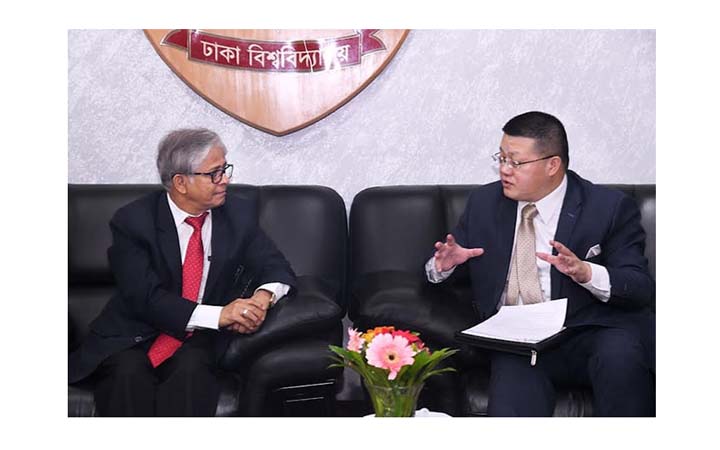 ঢাবি উপাচার্যের সঙ্গে চীনা রাষ্ট্রদূতের সাক্ষাৎ