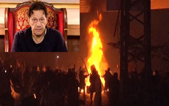 দীর্ঘ অভিযানেও গ্রেফতার হননি ইমরান, লাহোরে তীব্র উত্তেজনা