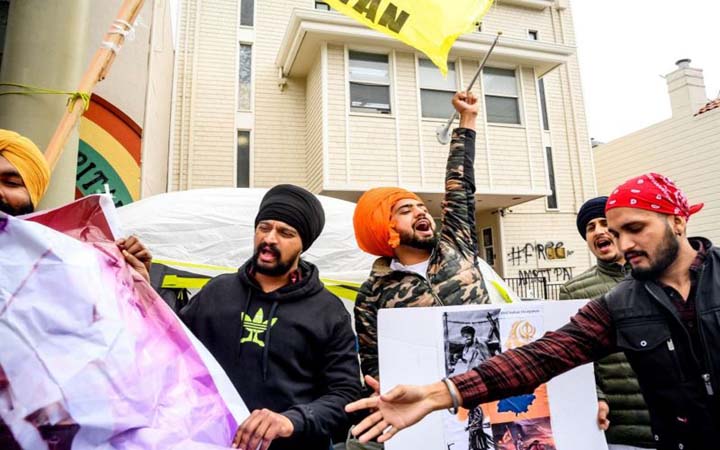 অমৃতপাল সিং ইস্যুতে বিদেশে ভারতের দূতাবাসগুলোয় হামলা