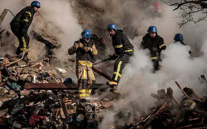 ইউক্রেনে রাশিয়ার ড্রোন হামলা, নিহত ৮