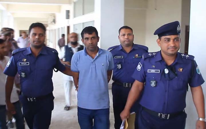 আরএনপিপি’র গাড়িচালক সম্রাট হত্যা : প্রধান আসামি মমিন একদিনের রিমান্ডে