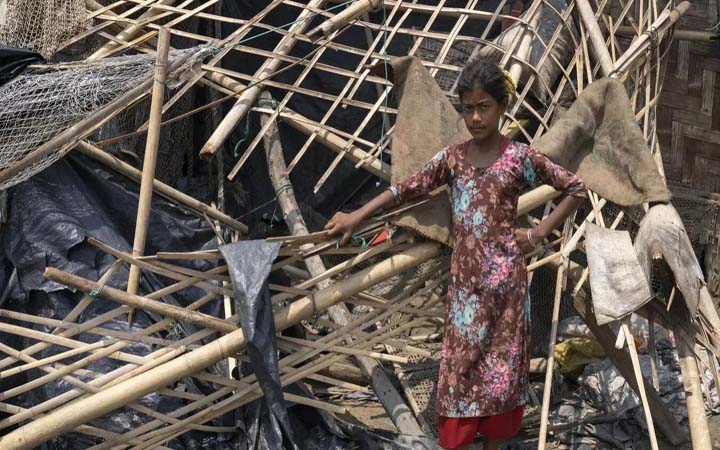 মোখার আঘাতের পর ঝুঁকিতে বাংলাদেশ-মিয়ানমারে লাখ লাখ শিশু : ইউনিসেফ