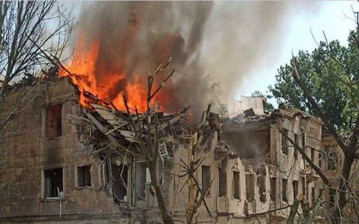 ইউক্রেনের হাসপাতালে রুশ রকেট হামলায় নিহত ২, আহত ২৩