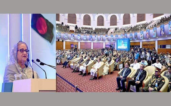 শান্তি ও নিরাপত্তায় বাংলাদেশ এখন নির্ভরযোগ্য নাম : প্রধানমন্ত্রী
