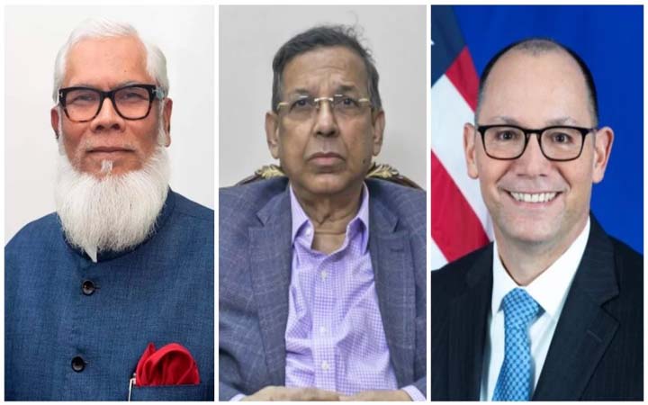 প্রধানমন্ত্রীর উপদেষ্টা ও আইনমন্ত্রীর সাথে মার্কিন রাষ্ট্রদূতের বৈঠক