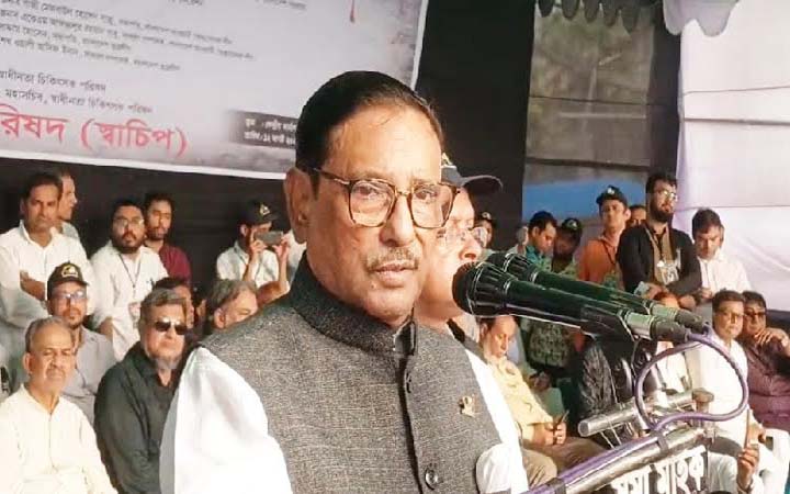গণতন্ত্র আছে বলেই উন্নয়নের মুখ দেখছে বাংলাদেশ : ওবায়দুল কাদের
