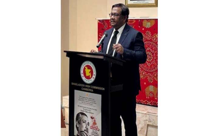 বাঙালির সহস্র বছরের আকাঙ্ক্ষা ধারণ ও বাস্তবায়ন করেন বঙ্গবন্ধু: হাইকমিশনার এম আল্লামা সিদ্দিকী