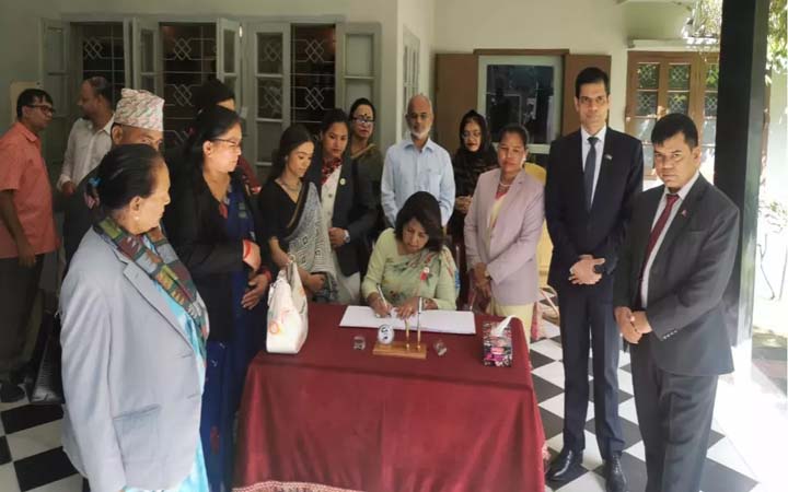 বঙ্গবন্ধু স্মৃতি জাদুঘর পরিদর্শনে নেপালের উচ্চ পর্যায়ের সংসদীয় প্রতিনিধি দল