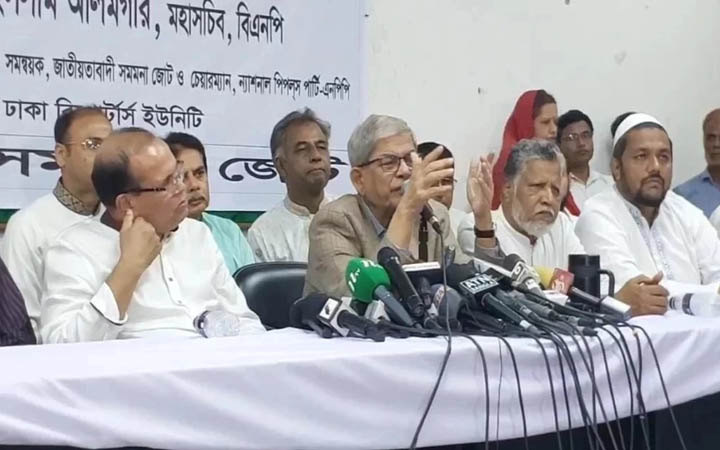সহজ জয়ের জন্য বিএনপিকে নির্বাচনে বাধা দিচ্ছে আ. লীগ : ফখরুল