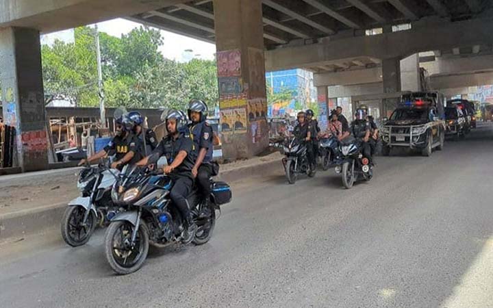 সারা দেশে র‌্যাবের ৪১৮ টহল দল মোতায়েন