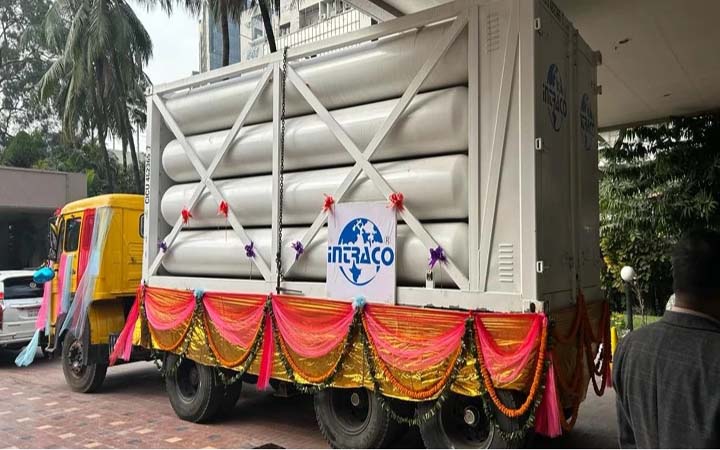 ভোলা থেকে ঢাকার শিল্পকারখানায় সিএনজি আকারে গ্যাস সরবরাহ শুরু