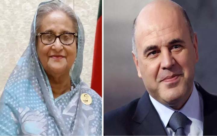 শেখ হাসিনাকে রুশ প্রধানমন্ত্রীর অভিনন্দন