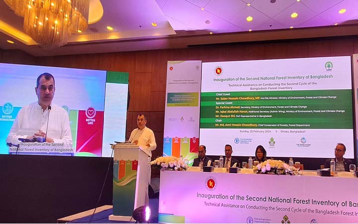 বনজসম্পদের টেকসই ব্যবহার নিশ্চিতে জাতীয় বন জরিপ করা হচ্ছে : পরিবেশমন্ত্রী