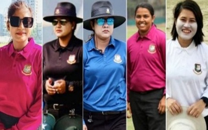 আইসিসির প্যানেলে বাংলাদেশের ৫ নারী