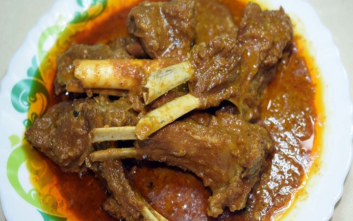 তেল ছাড়াই রান্না করুন খাসির মাংসের ভুনা