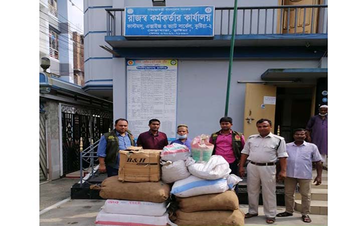 কুষ্টিয়াতে লক্ষাধিক নকল বিড়ি জব্দ