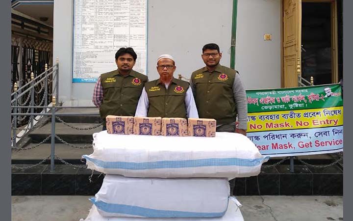 কুষ্টিয়ায় ১ লাখ ৪০ হাজার শলাকা পূন:ব্যবহৃত ব্যান্ডরোল যুক্ত বিড়ি জব্দ