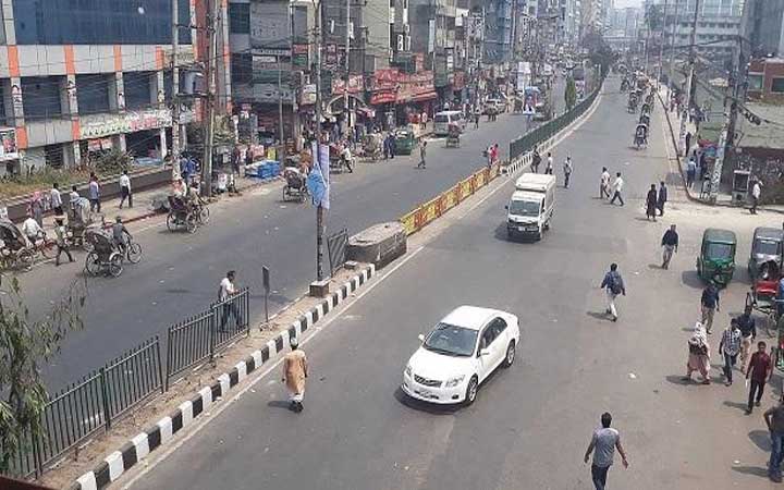 রাজধানীর যেসব সড়কে যান চলাচল নিয়ন্ত্রিত থাকবে