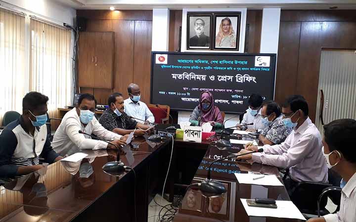 পাবনায় দ্বিতীয় ধাপে ৩৩৭ পরিবার পাচ্ছে ‘স্বপ্নের নীড়’