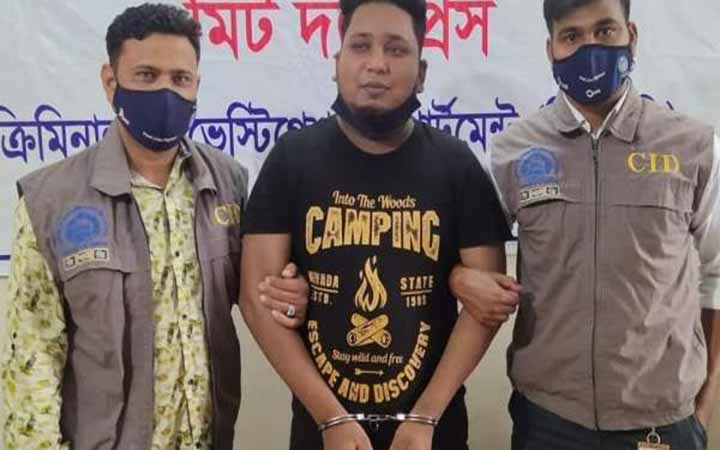 পাবনায় চাঞ্চল্যকর ইয়াছিন হত্যা মামলার প্রধান আসামি যুবলীগ নেতা গ্রেপ্তার