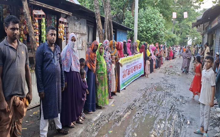 উন্নয়নের ছোঁয়া লাগেনি নোয়াখালী পৌরসভার ৩ রাস্তায়