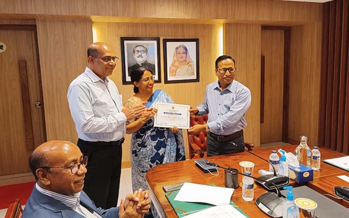 বার্ষিক কর্মসম্পাদন চুক্তি বাস্তবায়নে বিআইসিএম এর সাফল্য