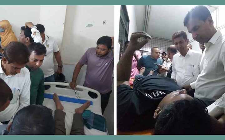 বিএনপি নেতার হামলায় সেচ্ছাসেবক ও ছাত্রদলের ৪ নেতা আহত