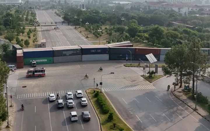 অবরুদ্ধ ইসলামাবাদ, ২২ হাজার পুলিশ মোতায়েন