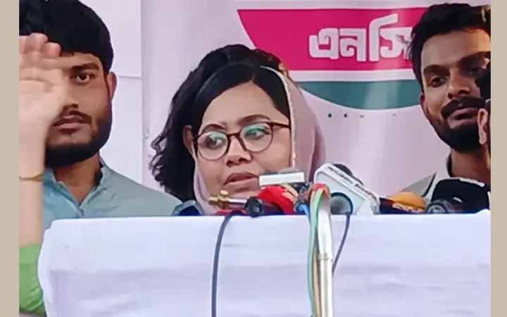 হাসিনার সন্ত্রাসী কর্মকাণ্ডের দায়িত্ব নিয়েছে বিএনপি: মাহমুদা মিতু