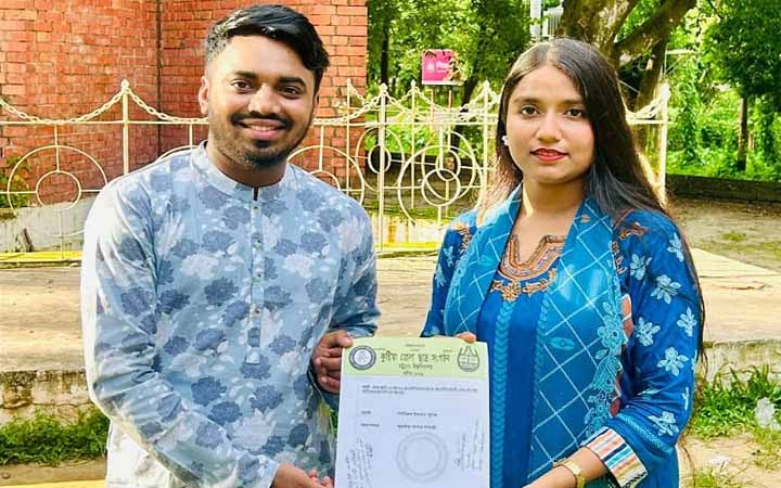 চবি কুষ্টিয়া জেলা ছাত্র সংগঠনের সভাপতি পুলক, সম্পাদক সামান্তা