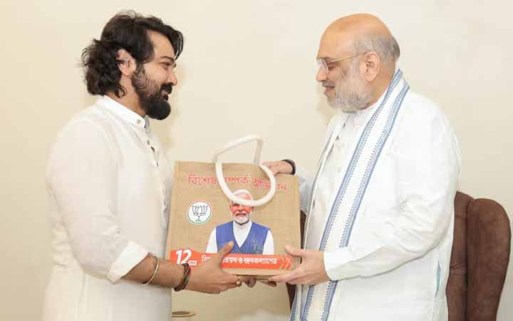 বঙ্গ রাজনীতিতে সরগরম প্রসেনজিত–অমিত শাহ সাক্ষাত নিয়ে