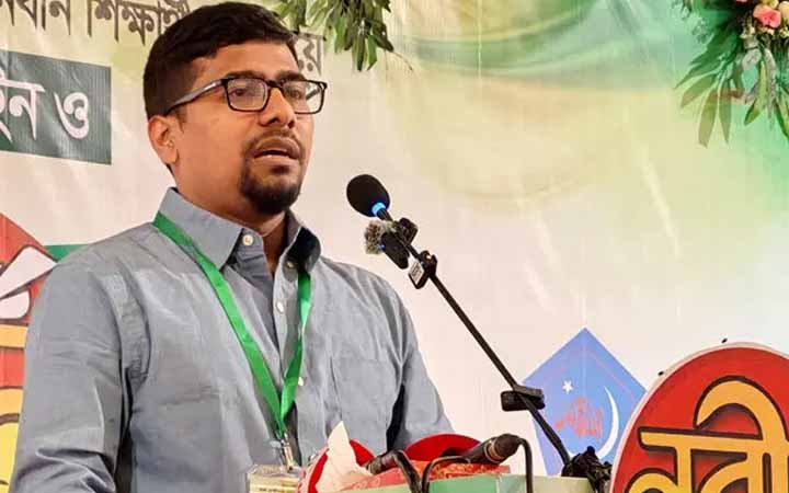 শেখ হাসিনার জন্য ফাঁসির দড়ি প্রস্তুত করা হচ্ছে- শিবির সভাপতি