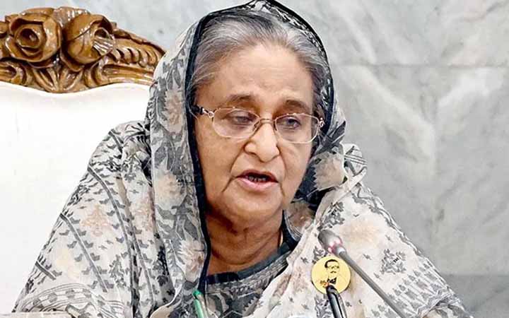 সিরিজ সাক্ষাৎকারে হাসিনা, ‘জনগণের শক্তি নিয়েই আমি ফিরব’