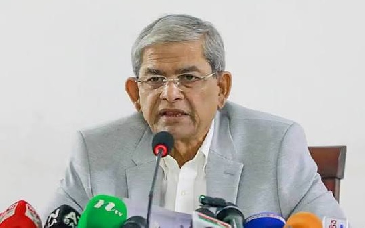 রাষ্ট্রপতির পদত্যাগ ইস্যুতে গুজবে কান না দেয়ার আহ্বান মির্জা ফখরুলের