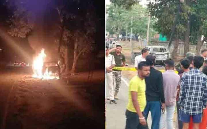 ভারতে বিজেপি নেতাকে জ্যান্ত পুড়িয়ে ‘হত্যা’