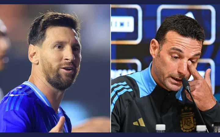 জন্মদিনে লিওনেল মেসিকে শুভকামনা জানালেন স্কালোনি