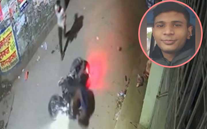 ইট মেরে মোটরসাইকেল থেকে ফেলে দেওয়া সেই যুবকের মৃত্যু