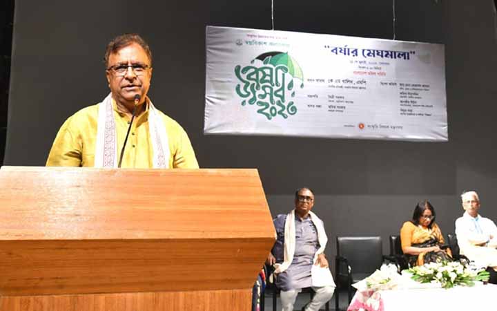 বর্ষায় প্রকৃতির আসল সৌন্দর্য প্রকাশিত হয়: সংস্কৃতি প্রতিমন্ত্রী