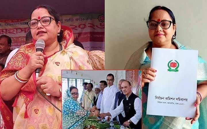 বিএনপির মনোনয়ন পেলেন ‘আওয়ামী লীগ নেত্রী’ সুবর্ণা