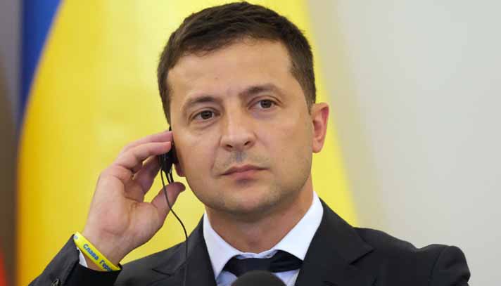 জেলেনস্কি ‘চ্যাথাম হাউস’ পুরস্কার পেলেন