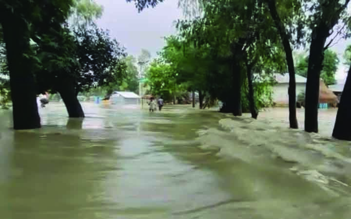 ভারি বর্ষণে চকরিয়ার নিম্নাঞ্চল প্লাবিত