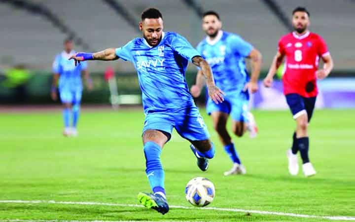 অবশেষে হতাশা কাটিয়ে নেইমারের গোল
