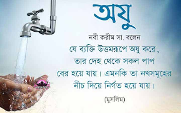 অজু ও পবিত্রতার গুরুত্ব