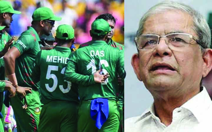 আফগানিস্তানের বিপক্ষে প্রথম জয়ে বাংলাদেশ দলকে অভিনন্দন ফখরুলের