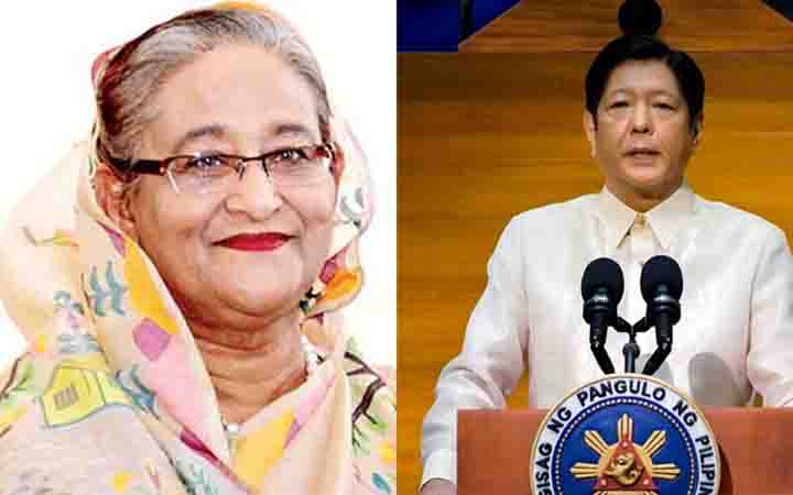 শেখ হাসিনাকে ফিলিপাইনের প্রেসিডেন্টের অভিনন্দন