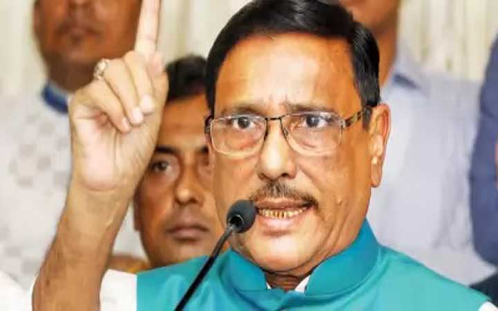 বিএনপির   অশুভ লক্ষণ দেখতে পাচ্ছি: কাদের