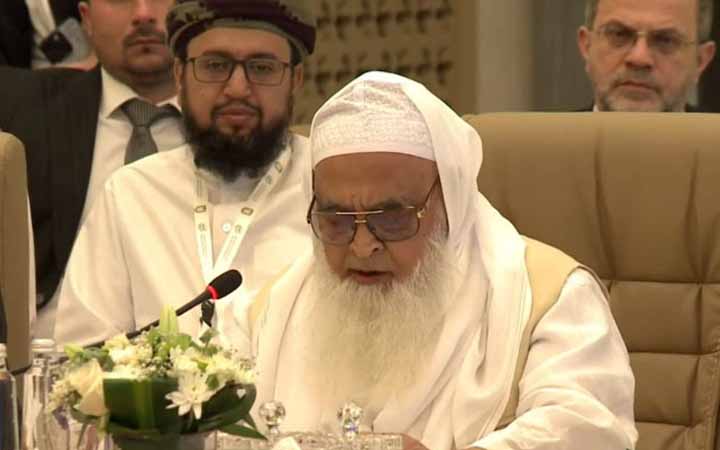 মক্কায় বিশ্বের শীর্ষ আলেমদের সম্মেলনে আল্লামা মাহমুদুল হাসানের ৭ প্রস্তাবনা