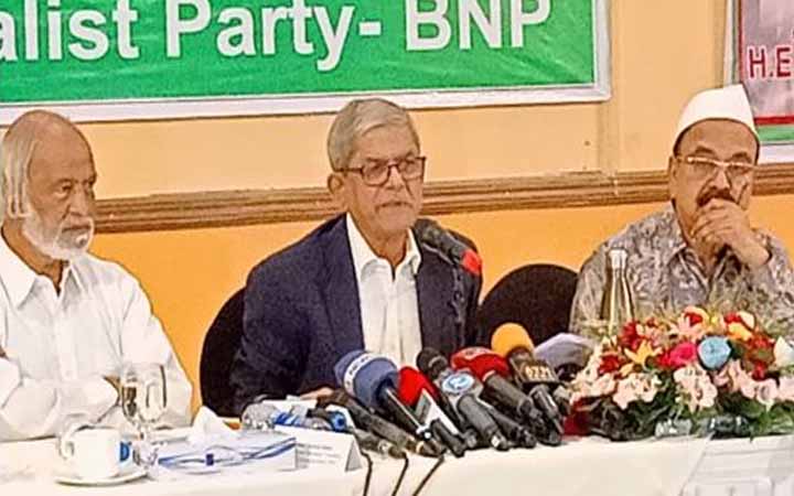 বিএনপি নির্বাচনে জিতলে রোহিঙ্গা সমস্যার সমাধান করবে : ফখরুল